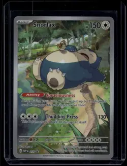 Pokemon TCG Snorlax 051 Scarlet & Violet 151 Promo NM C - Image 1