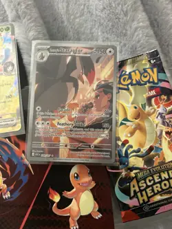 Pokemon Ascended Heroes Opened Pack Lot EX Illustration Rare - Image 1