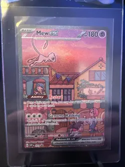 Mew EX 053 Scarlet & Violet Promo Holo Pokemon TCG Card NM Condition - Image 1