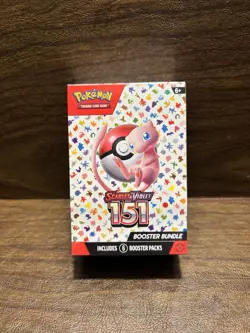 Pokemon Scarlet & Violet 151 Booster Bundle Factory Sealed English (6 Packs) - Image 1