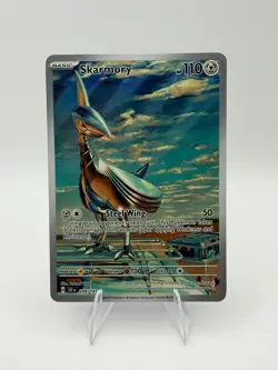 Skarmory - 209/191 - Pokemon SV08: Surging Sparks (SSP) - NM~M - Image 1