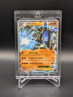 Lucario EX 2015 Regular Pokemon World Championship Decks #54/111 HP - Image 1