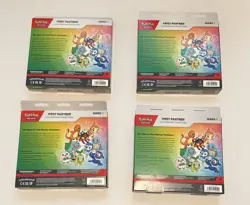 Pokemon TCG First Partner Illustration Collection Box Series 1 X4 - Image 2