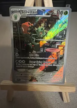 Pokemon TCG - Scovillain 202/198 S&V Base Set - Illustration Rare - Image 1
