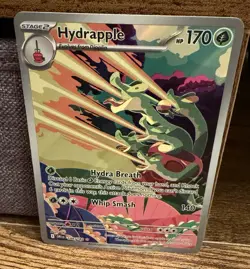Pokemon Hydrapple Sv10: Destined Rivals Illustration Rare Full Art Holo 170 HP - Image 1