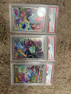 PSA10 Bulbasaur Ivysaur Venusaur AR SAR Set 087/063 Mega Brave Pokemon #3 - Image 1
