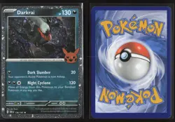 Darkrai (Cosmos Holo) 136/197 Holo Trick or Trade BOOster 2024 Pokemon Holo NM - Image 3