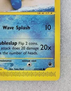 Squirtle 131/165 LP Expedition Base Set E Series Pokemon TCG - Image 5