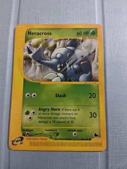Pokemon Heracross 64/144 NM Fast Ship - Image 1