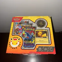 Pokemon 30th Anniversary Collection 3 Pack Pikachu Promo Sealed Boxes Lot of 10 - Image 2