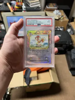 Pokemon 2002 Legendary Collection #34 Pidgeotto Reverse Foil PSA 9 - Image 1