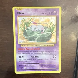 Pokemon - Mew 53/108 Evolutions Basic Psychic Holo Rare - Pokemon TCG - Image 1