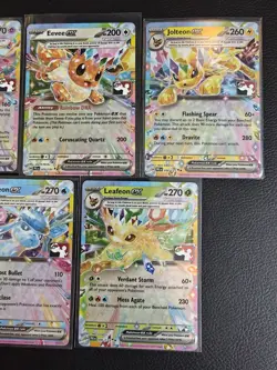 Pokemon TCG - Eevee & Eeveelutions Play Stamped Prize Pack Series 7 Full Set x9 - Image 4