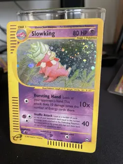 Slowking HOLO RARE Aquapolis H22/H32 2002 Pokemon TCG - Image 1
