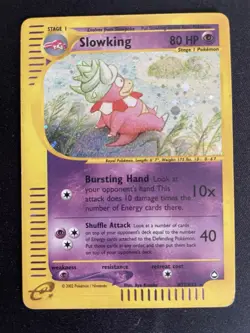 Slowking HOLO RARE Aquapolis H22/H32 2002 Pokemon TCG - Image 4