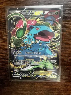 Pokemon Venusaur EX XY123 Holo Promo 2016 - Image 3