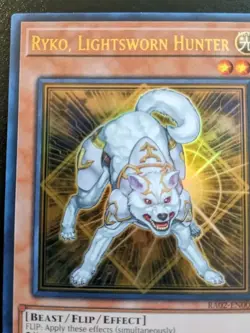 Ryko, Lightsworn Hunter RA02-EN003 1st Ed Ultra Rare Rarity Collection II YuGiOh - Image 2