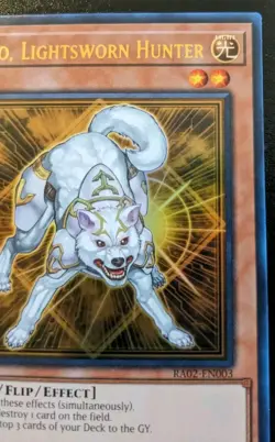 Ryko, Lightsworn Hunter RA02-EN003 1st Ed Ultra Rare Rarity Collection II YuGiOh - Image 3