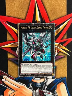 MP24-EN037 Number F0 Utopic Draco Future Quarter Century Secret Rare NM Yugioh - Image 1