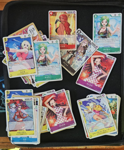 🔥 TCG Bandai One Piece Card Game EB-03 Heroines Bulk card Lot 141 total cards - Image 1