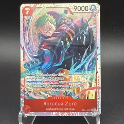 Roronoa Zoro SR (EB04-007) EB04-007 Adventure on Kami's Island Foil - Image 1