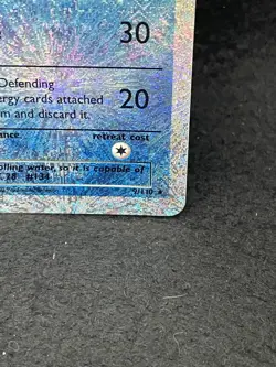 Dark Vaporeon 9/110 Legendary Collection 2002 Reverse Holo Pokemon Card TCG LP - Image 5