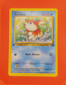 Goldeen 53/64 Common 1st Edition - Jungle Set - LP/NM Pokemon Card WOTC - Image 1