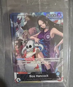 Bandai 2025 One Piece Card Game Boa Hancock OP07-038 Promotion Leader Foil Promo - Image 1