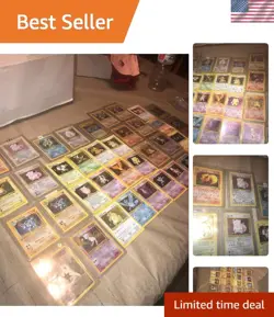 Rare Pack of 50 Pokemon Cards - Guaranteed Holographics and First Editions - Image 1