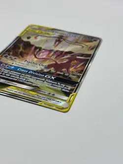Pokemon TCG Espeon & Deoxys GX SM240 Sun & Moon Promo Card, NM- - Image 2