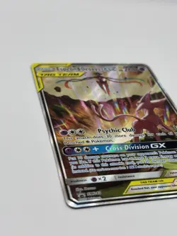 Pokemon TCG Espeon & Deoxys GX SM240 Sun & Moon Promo Card, NM- - Image 3