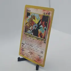 Entei - 34 - Pokemon Wizards Black Star Promo Card NM - Image 3