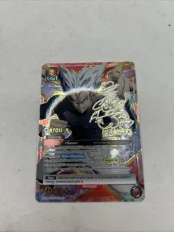 Bandai One Punch Man Garou SR++ Foil Character Card Trigger 4000+ UE06BT/OPM-1 - Image 1
