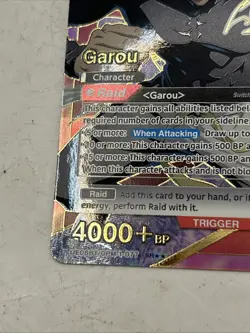 Bandai One Punch Man Garou SR++ Foil Character Card Trigger 4000+ UE06BT/OPM-1 - Image 5