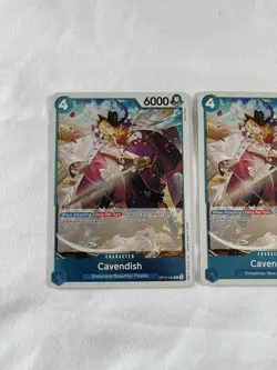One Piece Card Game-Cavendish X 2 Op10-045 rare mint English - Image 2