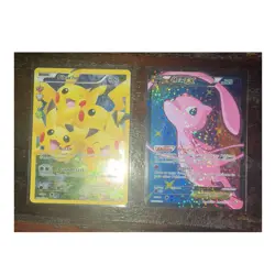 Pokemon TCG MP Radiant Collection 2 Card Lot Pikachu RC29/RC32 Mew-EX Holo - Image 1