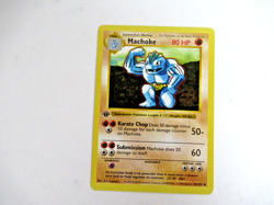 Pokemon Card - Machoke Base Set (Shadowless) 34/102 Uncommon 1st Edition NM - Image 3