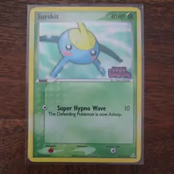 Pokemon Surskit 82/110 Holon Phantoms Stamped LP Card - Image 1
