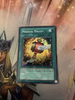 Magical Mallet DP2-EN024 Super Rare UNL Edition YuGiOh Card NM - Image 1