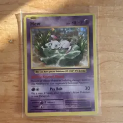 Pokemon Mew 53/108 Evolutions Holo Rare Holo 40 HP Pokemon TCG Card - Image 1