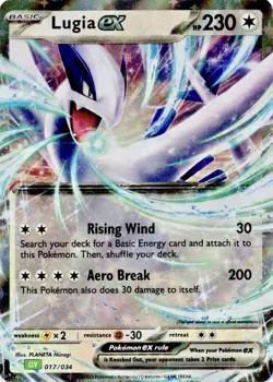 Pokemon TCG - Lugia ex - Trading Card Game Classic - 17/34 - Near Mint - Image 1
