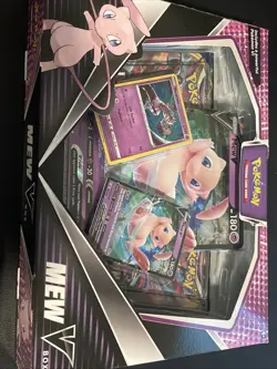Pokemon TCG: Mew V Box Promo Booster Oversized Card - English unopened - Image 1