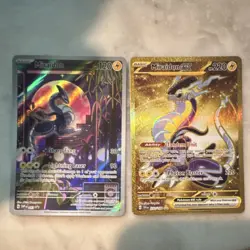 Pokemon TCG Miraidon 013 Miraidon ex 253 Holo Foil Lot 2 Cards English - Image 1