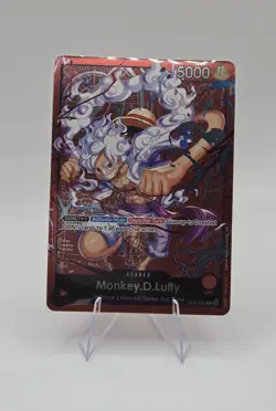 Monkey.D.Luffy ST21-001 ONE PIECE Tcg Card Game NM RED Leader - Image 1