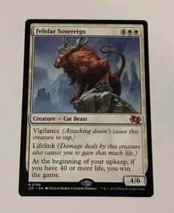 MTG Felidar Sovereign - Foundations Jumpstart NM - Image 1