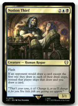 Notion Thief #270 (NM) Lord of the Rings LTC Magic MTG - Image 1