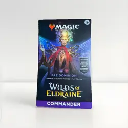 Wilds of Eldraine Commander Deck - Fae Dominion MTG Brand New Sealed FREE SHIP - Image 1