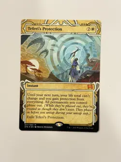 Teferi's Protection Strixhaven: Mystical Archive Foil Etched NM Free Ship - Image 1