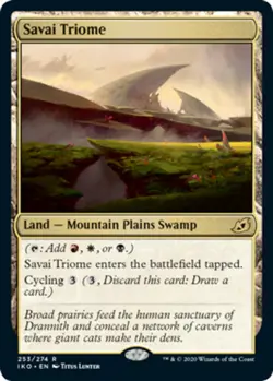 [1x] Savai Triome Near Mint, English Ikoria: Lair of Behemoths MTG Magic - Image 1