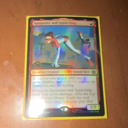 Wizards Magic: The Gathering Spinneret and Spiderling Foil Pre Release - Image 1